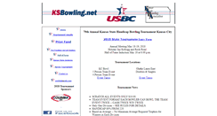 Desktop Screenshot of ksbowling.net